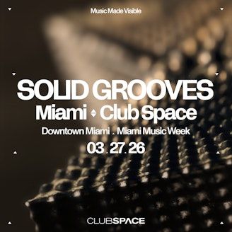 Solid Grooves: Miami Music Week 2026 event cover