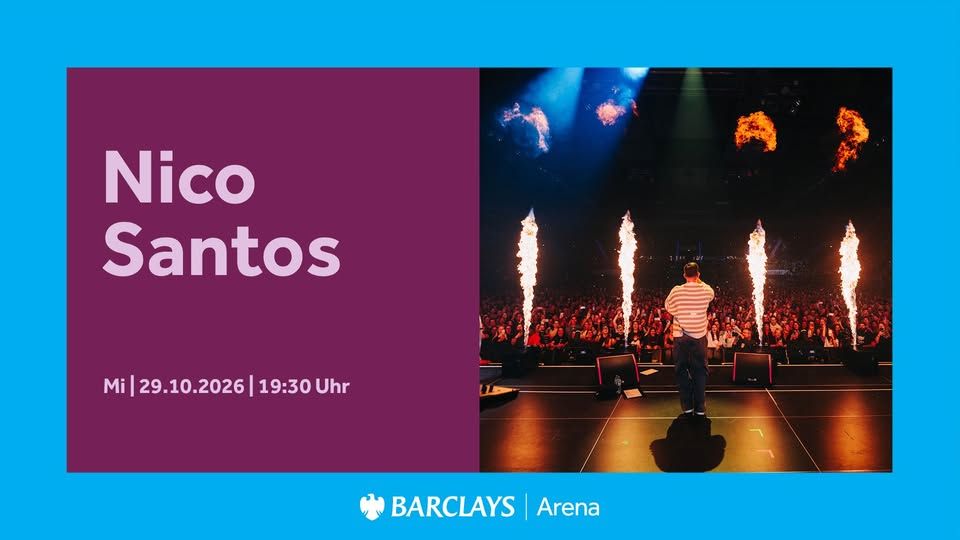 Nico Santos event cover