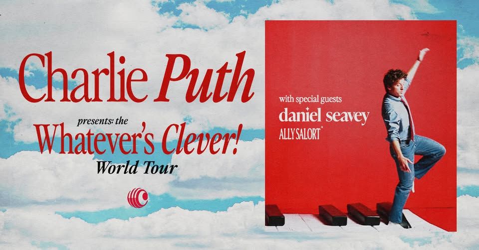 Charlie Puth: Whatever's Clever! World Tour event cover