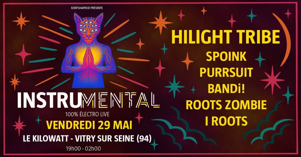 INSTRUMENTAL #3 | LE KILOWATT, VITRY/SEINE | EVENEMENT OASIS & CHAP (2 SCENES) event cover