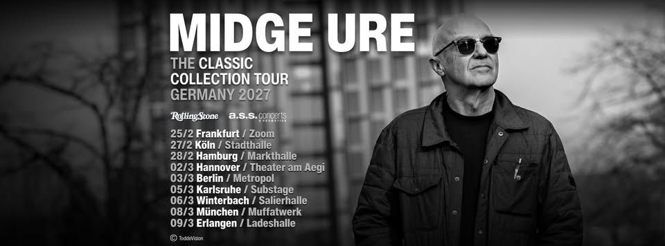 Midge Ure • Hamburg • Markthalle event cover