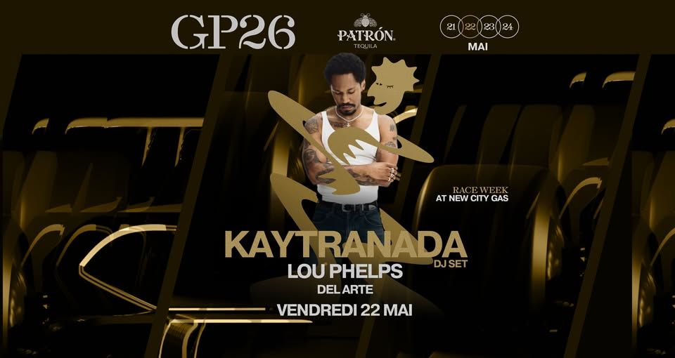 GP26: KAYTRANADA event cover