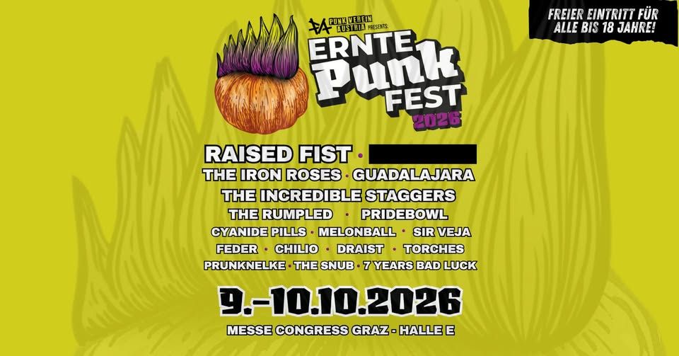 ERNTEPUNKFEST - 9.-10.10.2026 event cover
