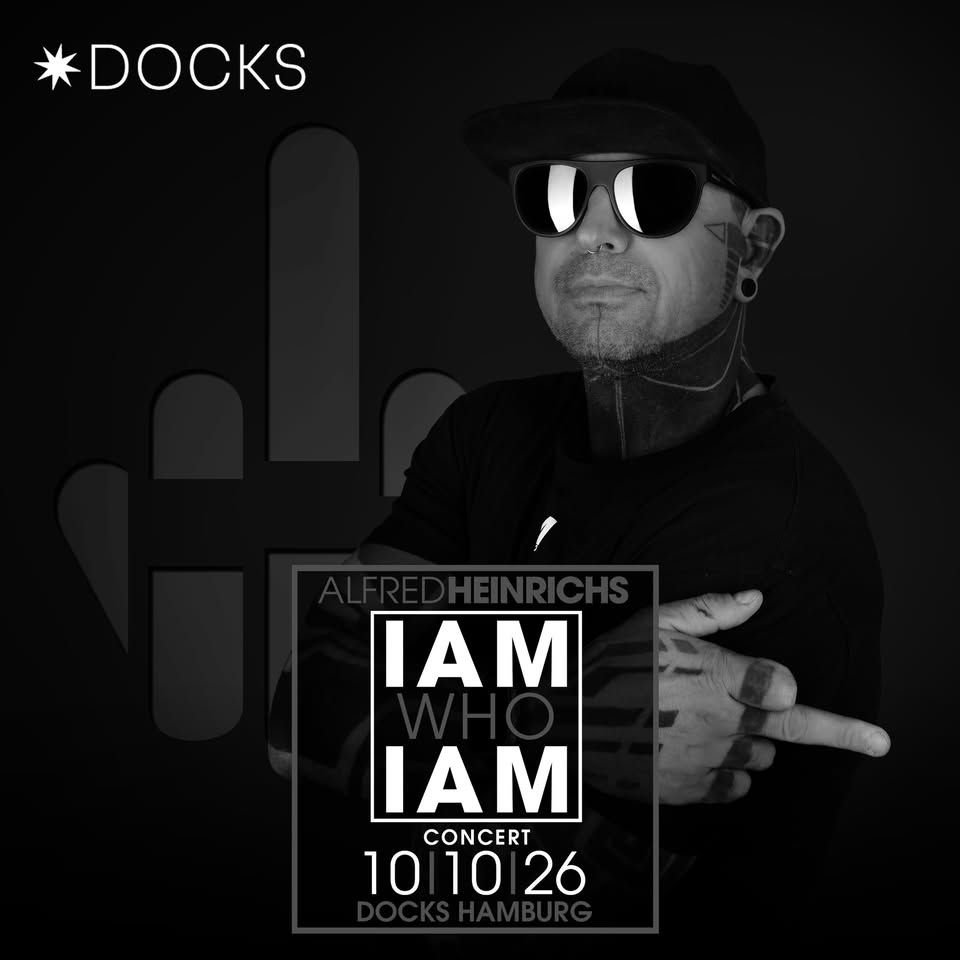 IAM WHO IAM - Alfred Heinrichs Live @ Docks Hamburg event cover
