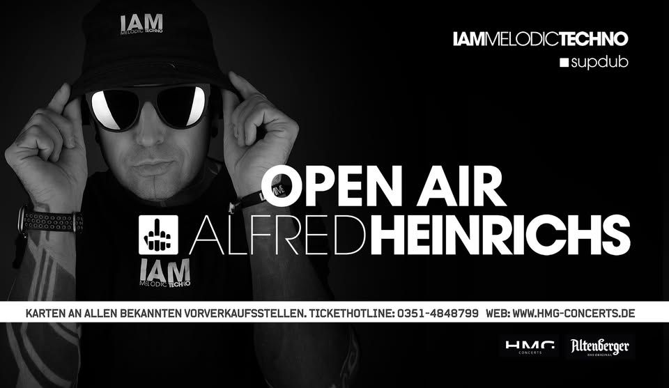 ALFRED HEINRICHS • OPEN AIR • 20.06.26 • Eberswalde event cover