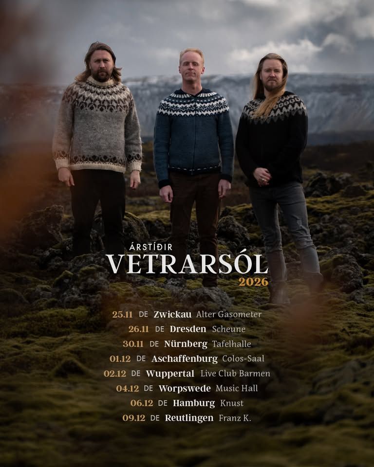 Árstíðir - Vetrarsól Tour 2026 event cover
