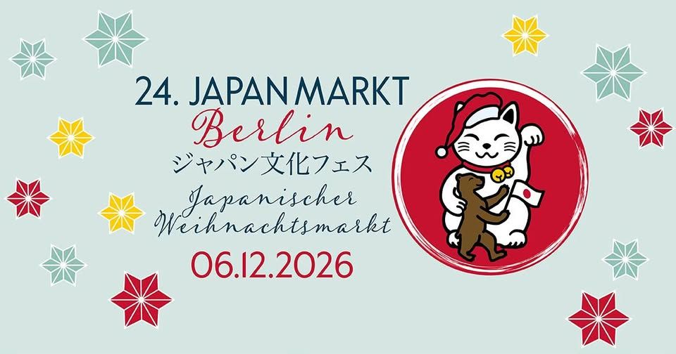 24. JAPANMARKT BERLIN - JAPANISCHER WEIHNACHTSMARKT event cover