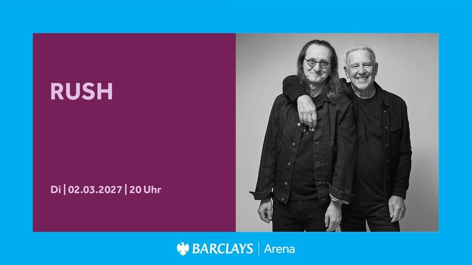 Rush - FIFTHY SOMETHING - EURO 2027 TOUR event cover