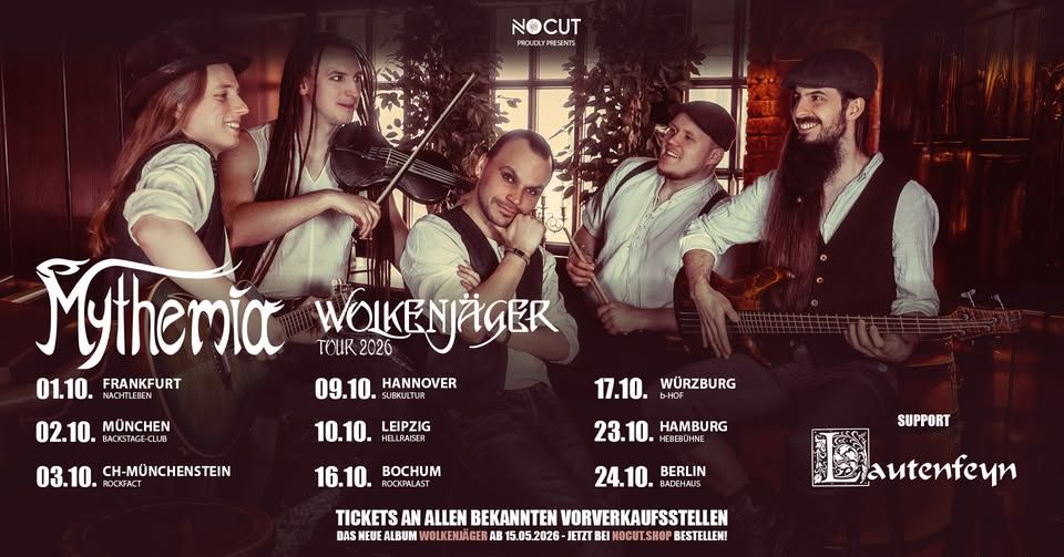 Mythemia - Wolkenjäger Tour 2026 Berlin event cover
