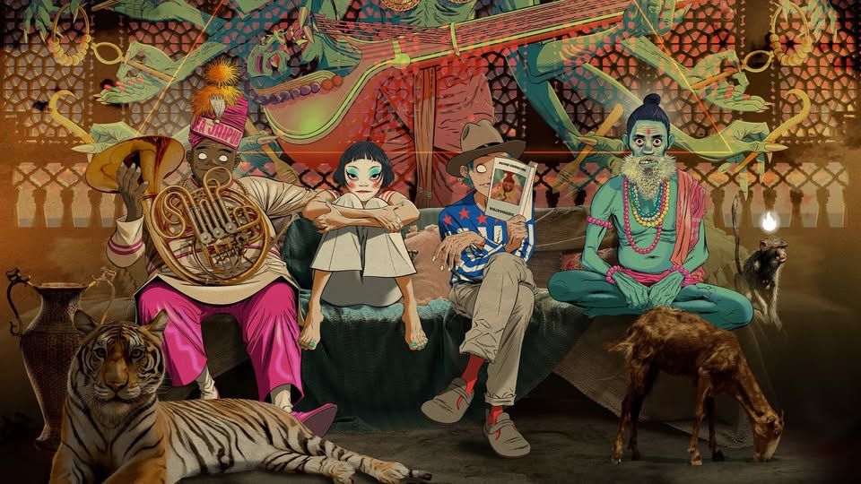 Gorillaz - The Mountain Tour event cover