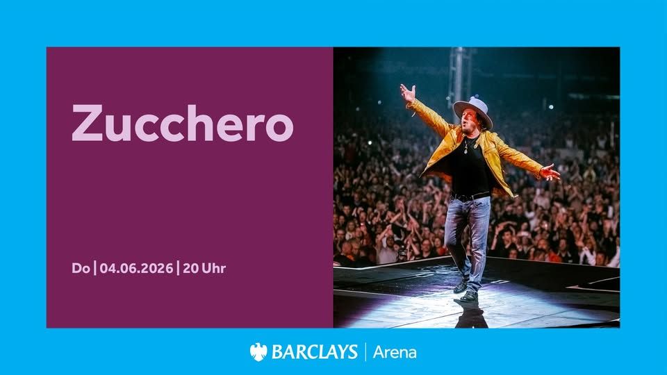 Zucchero event cover