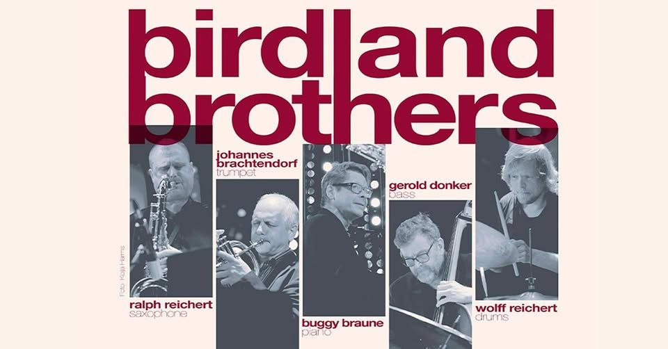 Birdland Brothers event cover
