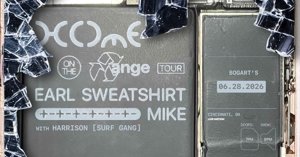 Earl Sweatshirt & MIKE: Home on the Range Tour 2026 event cover