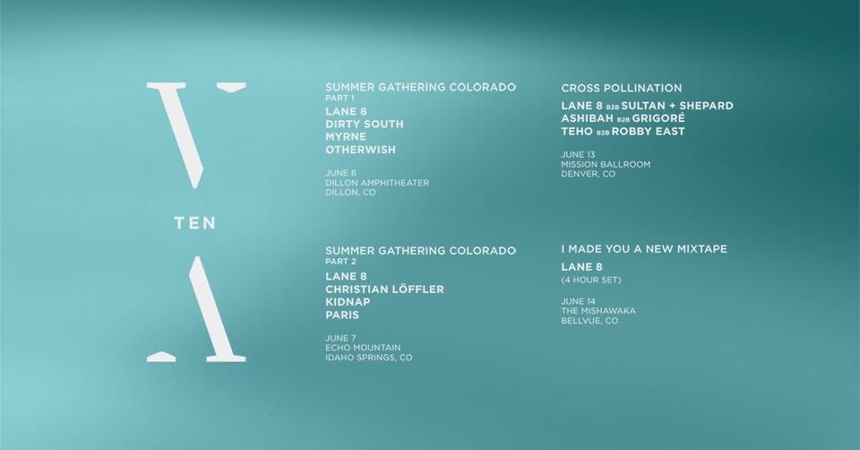 THIS NEVER HAPPENED TEN: COLORADO - LANE 8 event cover