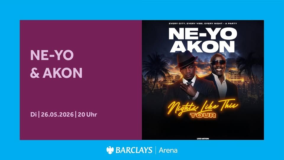 Ne-Yo & Akon event cover