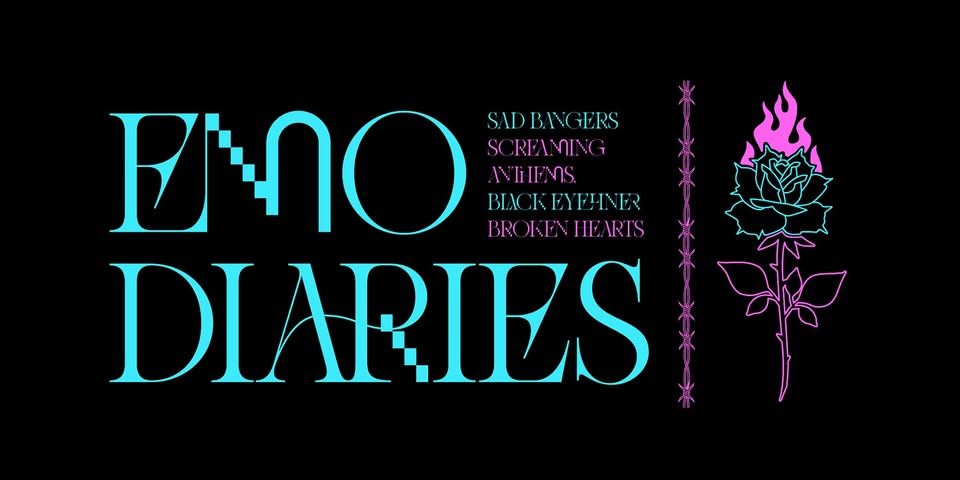 Emo Diaries • Emo PopPunk Screamo Party • Lido Berlin event cover