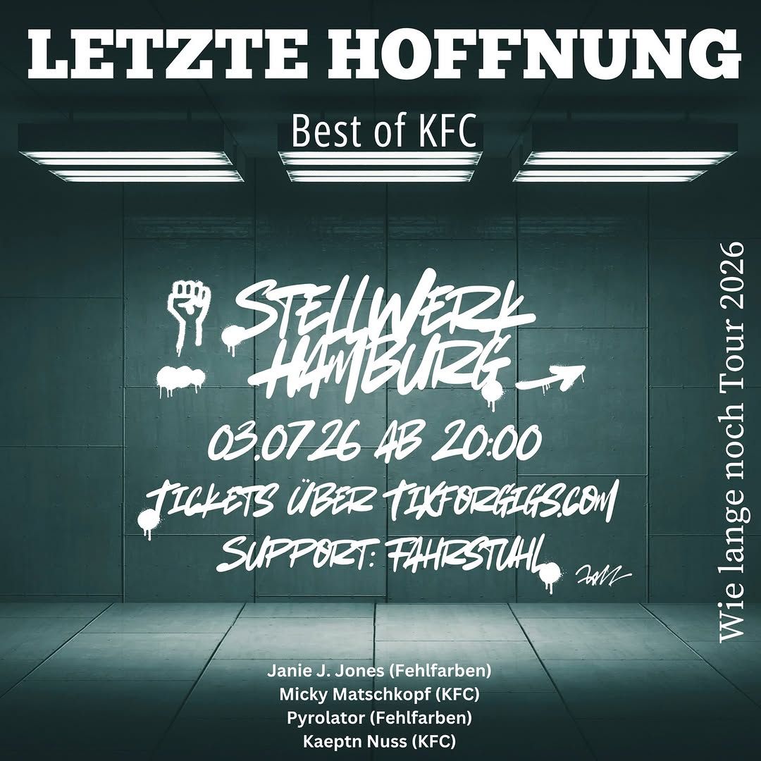 Letzte Hoffnung - Best of der KFC event cover