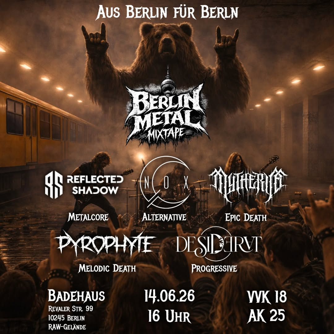 Berlin Metal Mixtape event cover