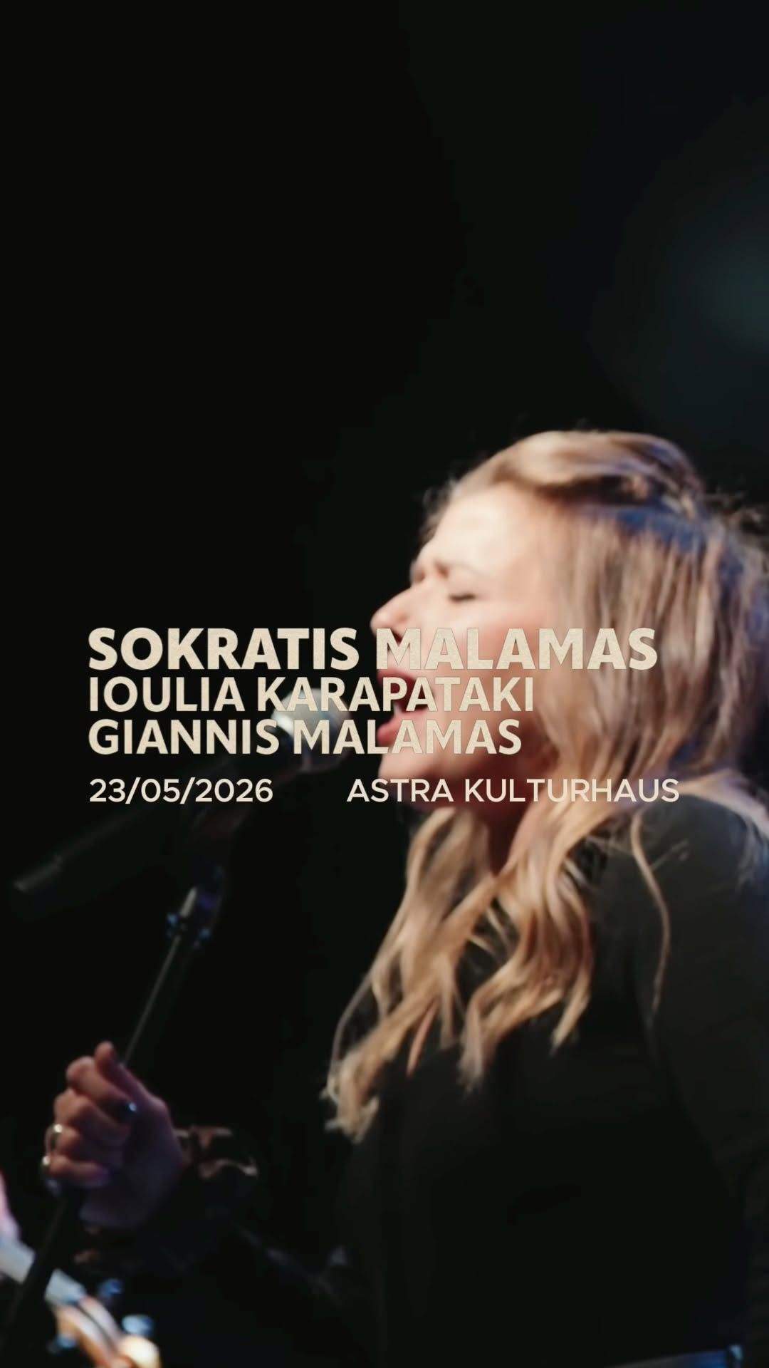 Sokratis Malamas, Ioulia Karapataki & Giannis Malamas event cover