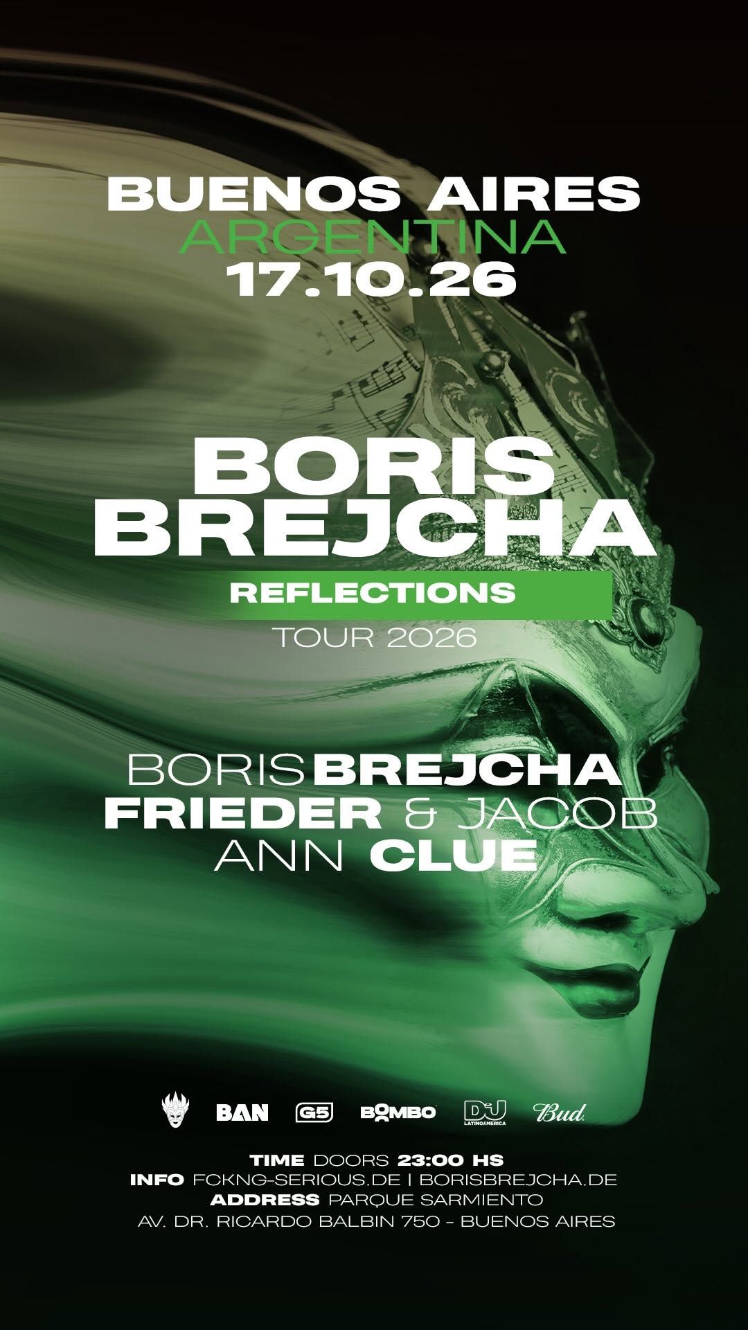 Boris Brejcha - Reflections Tour 2026 event cover