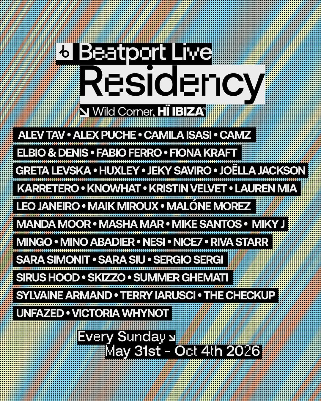 Beatport Live Residency event cover