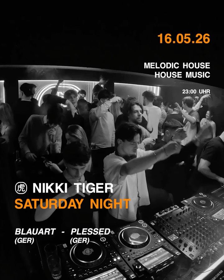 Saturday Night with Blauart & Plessed event cover