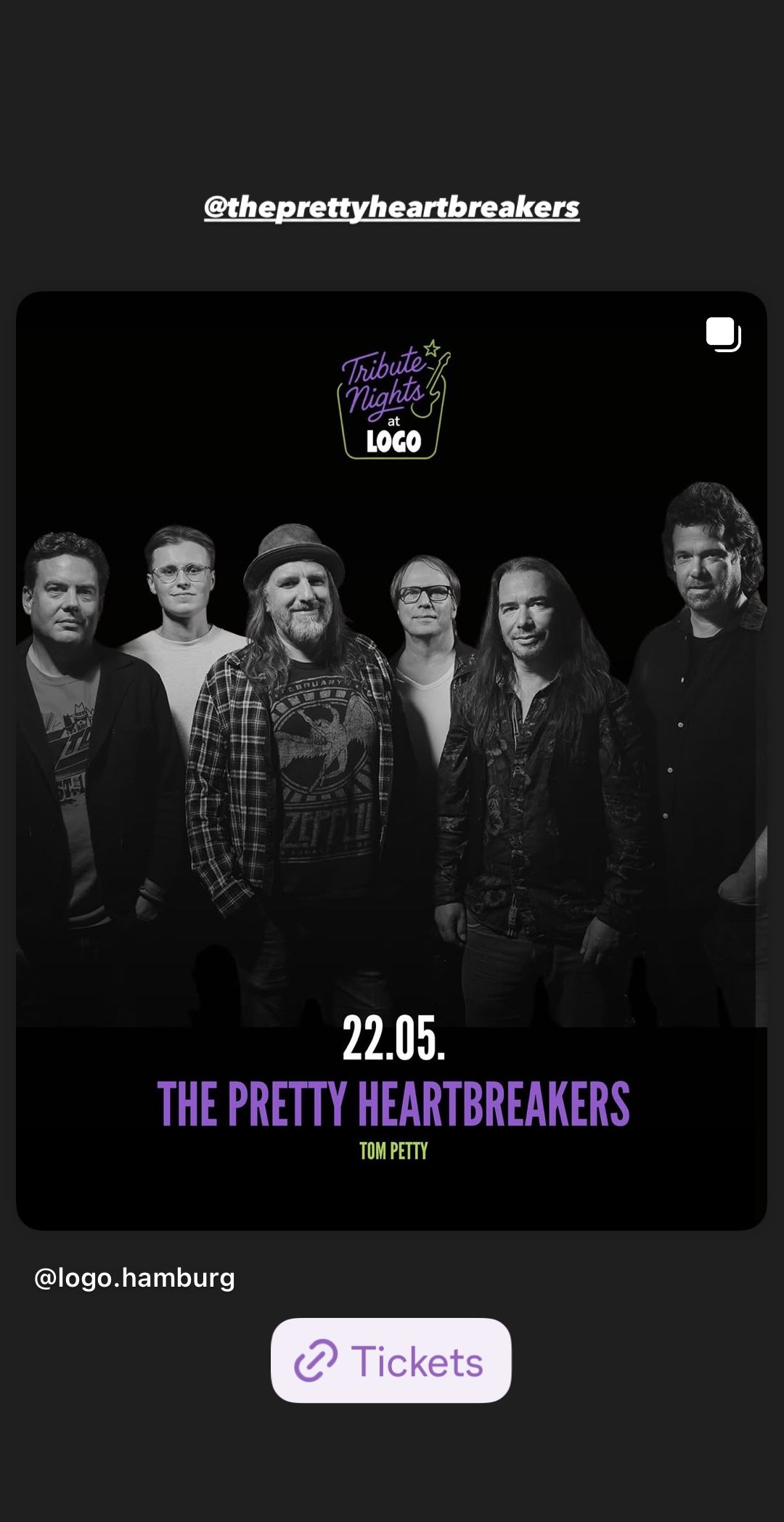 The Pretty Heartbreakers event cover