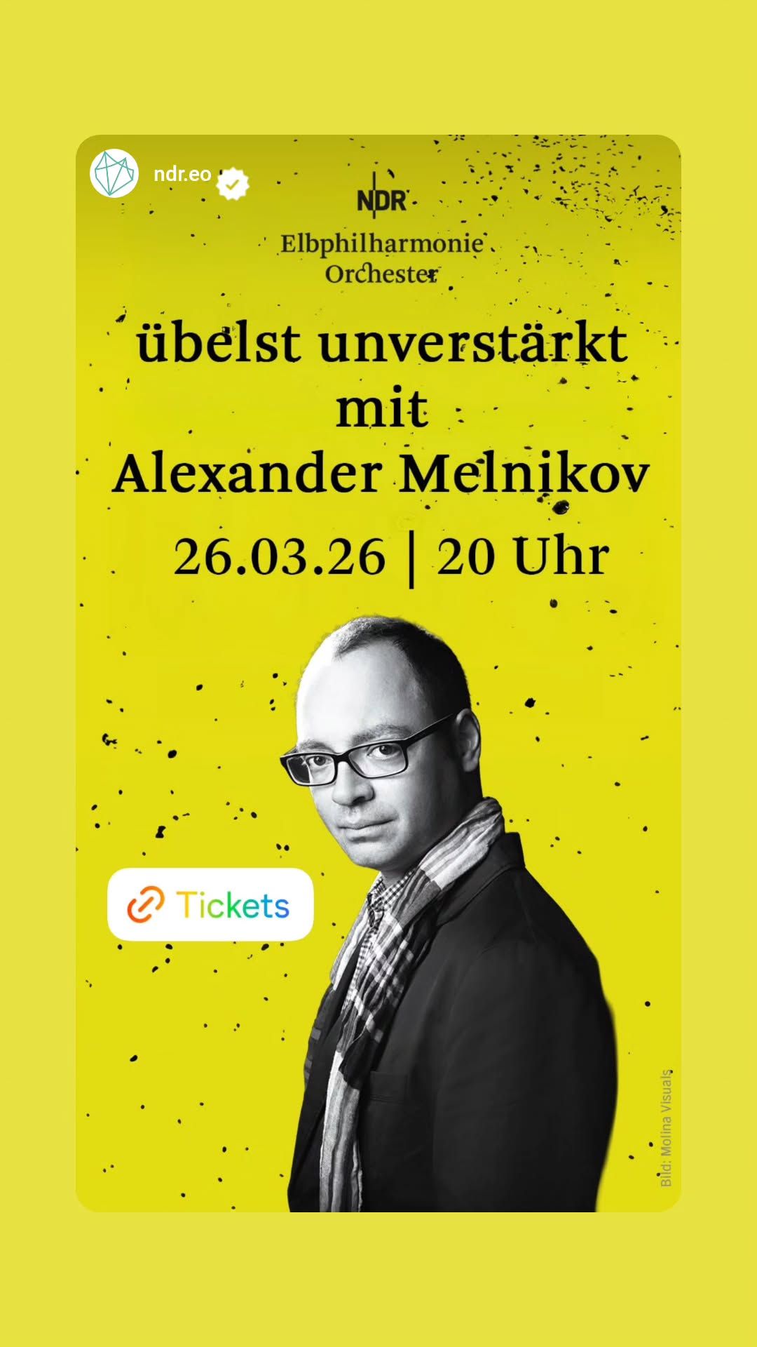 übelst unverstärkt mit Alexander Melnikov event cover
