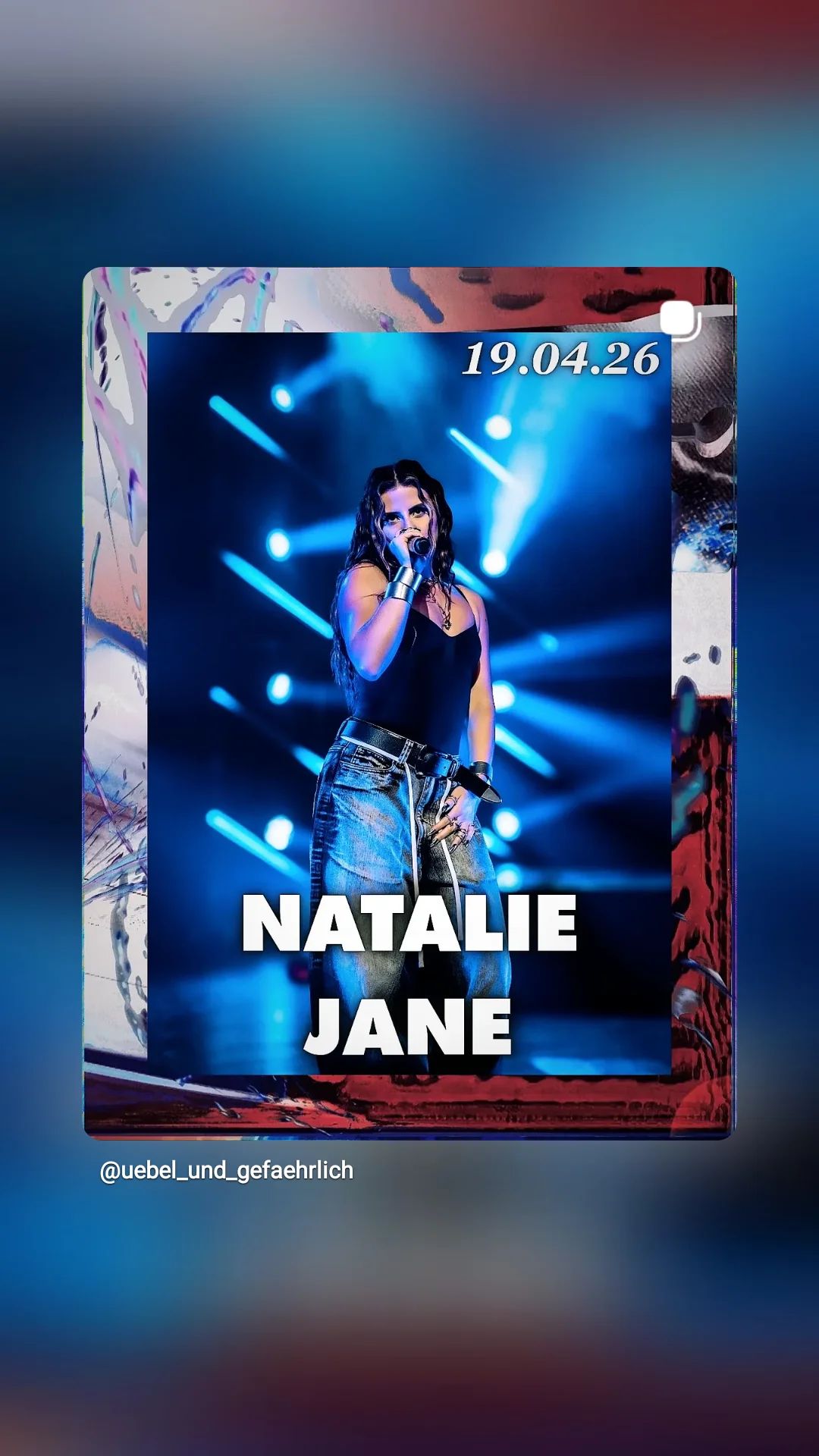 Natalie Jane | The World I Didn't Want Tour | Hamburg event cover