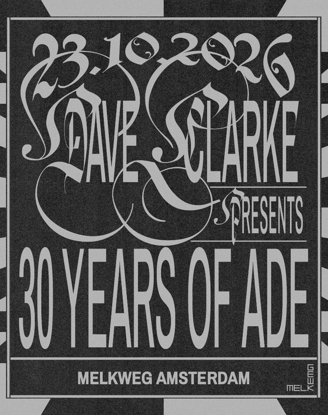 Dave Clarke Presents: 30 Years of ADE event cover