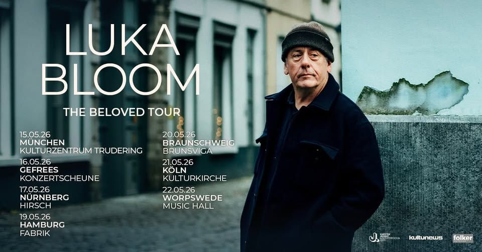 Luka Bloom | The Beloved Tour 2026 | Hamburg (NEUER TERMIN) event cover