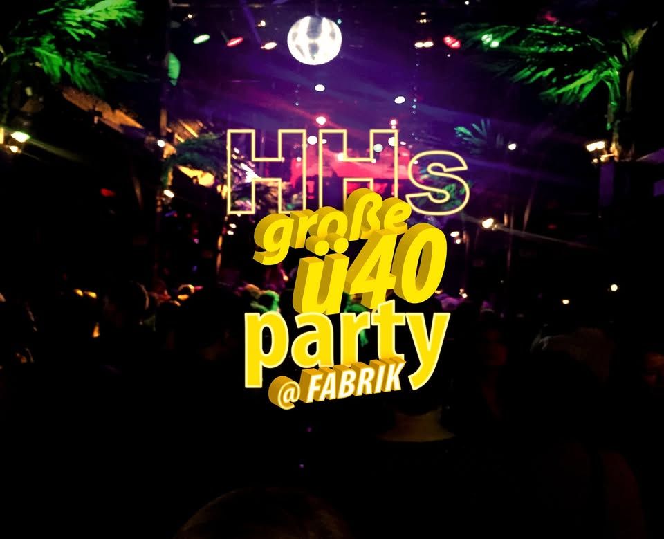 Hamburgs große Ü40-Party event cover