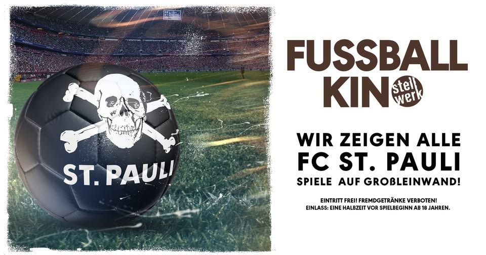 Fußballkino Hamburg/ St.Pauli vs.Wolfsburg event cover